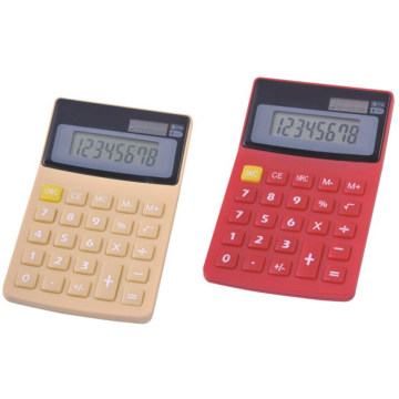 8 chiffres Calculatrice de bureau colorée à taille moyenne (LC290)